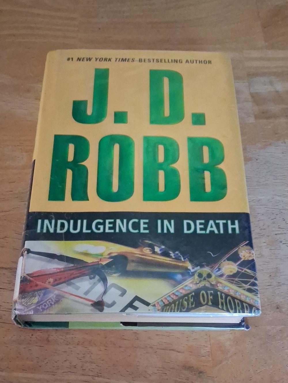 Indulgence in Death Hardcover – Yellow and Green